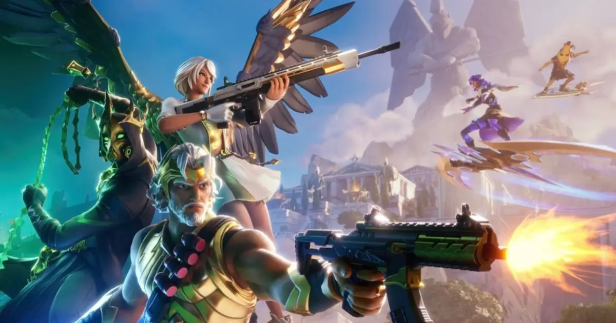 Fortnite’s Latest Season Introduces Greek Deities into the Battle Royale Mix